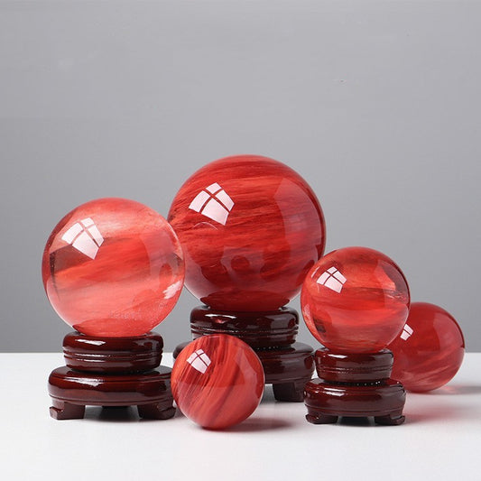 Melted Red Crystal Ball