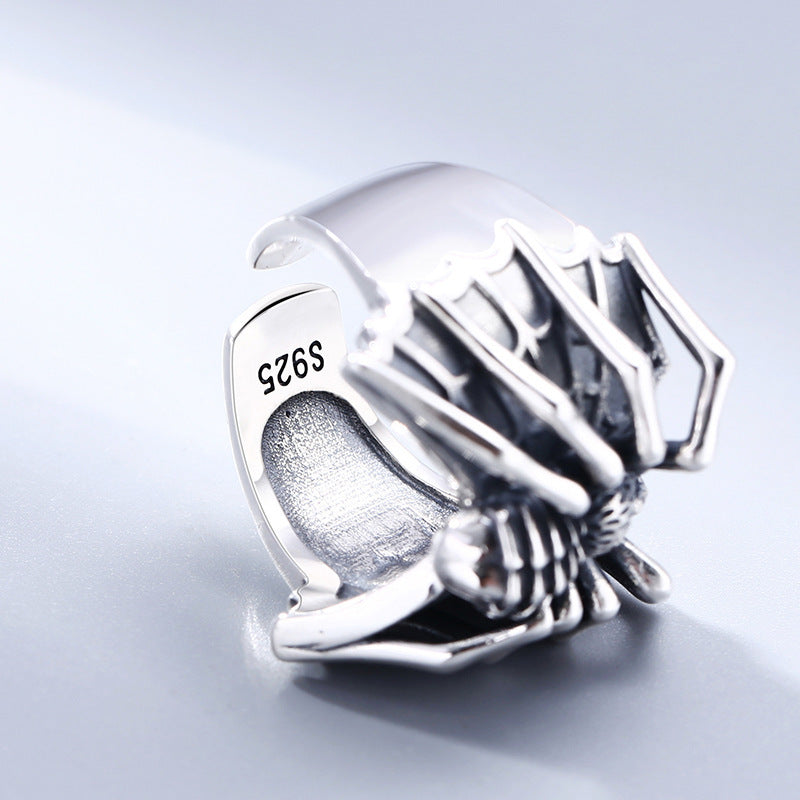 Sterling Silver Spider Ring