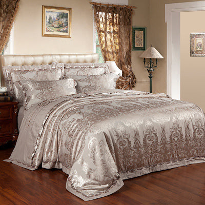 European Luxury High-end Linen And Cotton Bedding Set