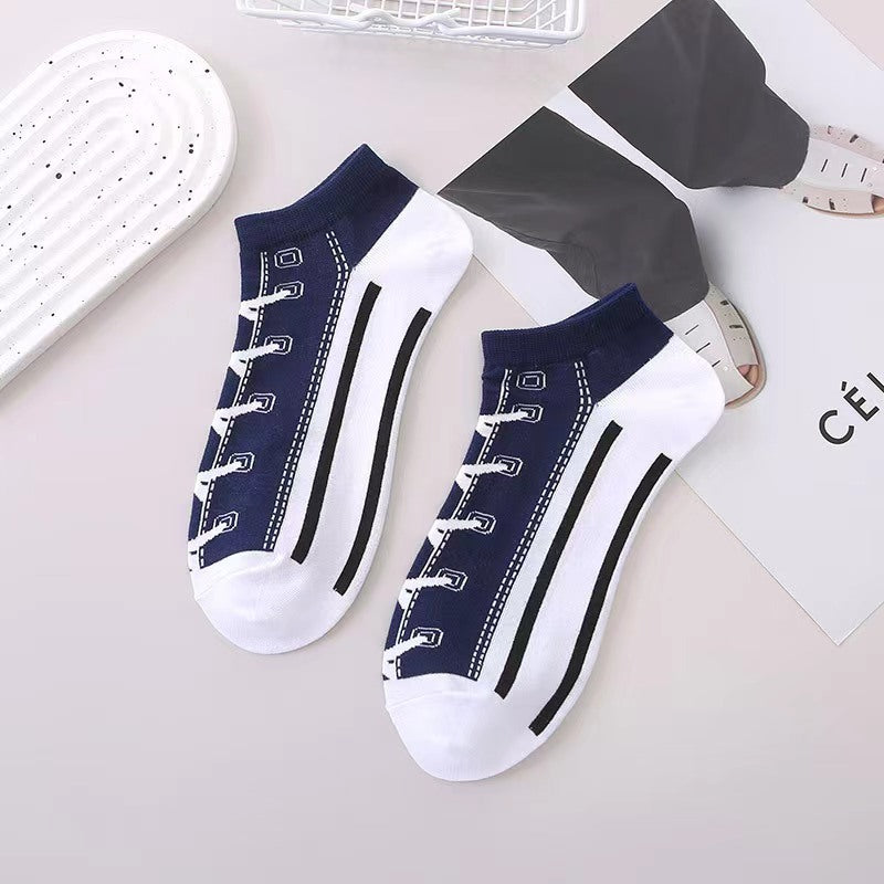 Canvas Shoe Socks