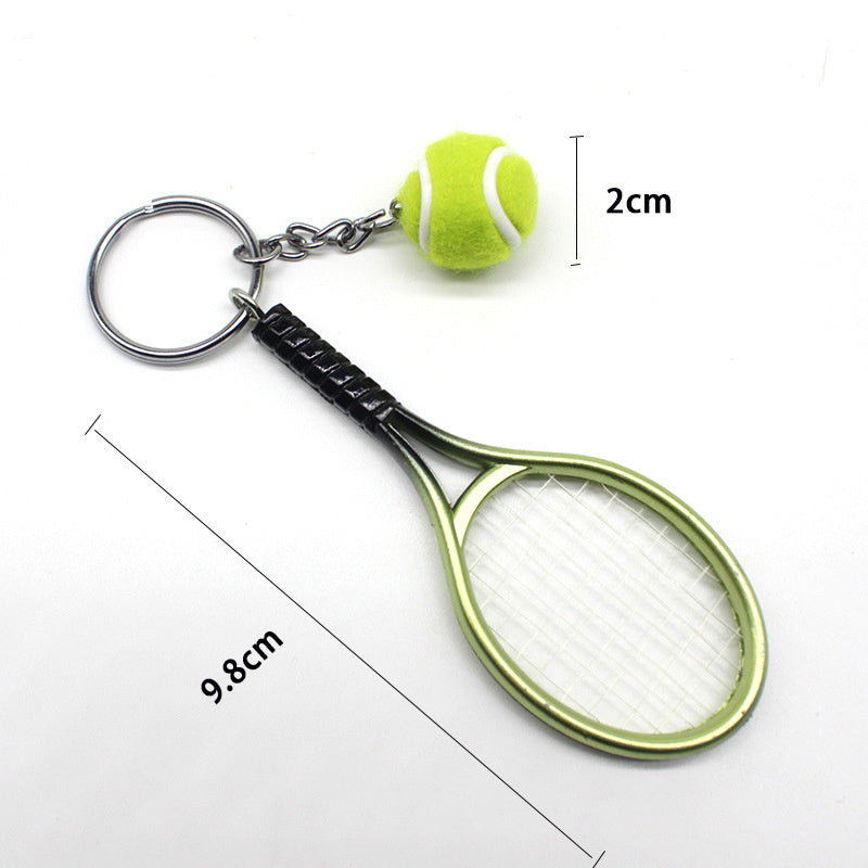 Tennis Racket Keychain