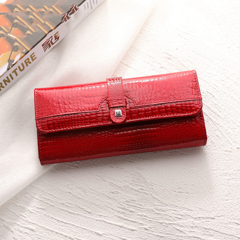 Summer Bright Leather Wallet