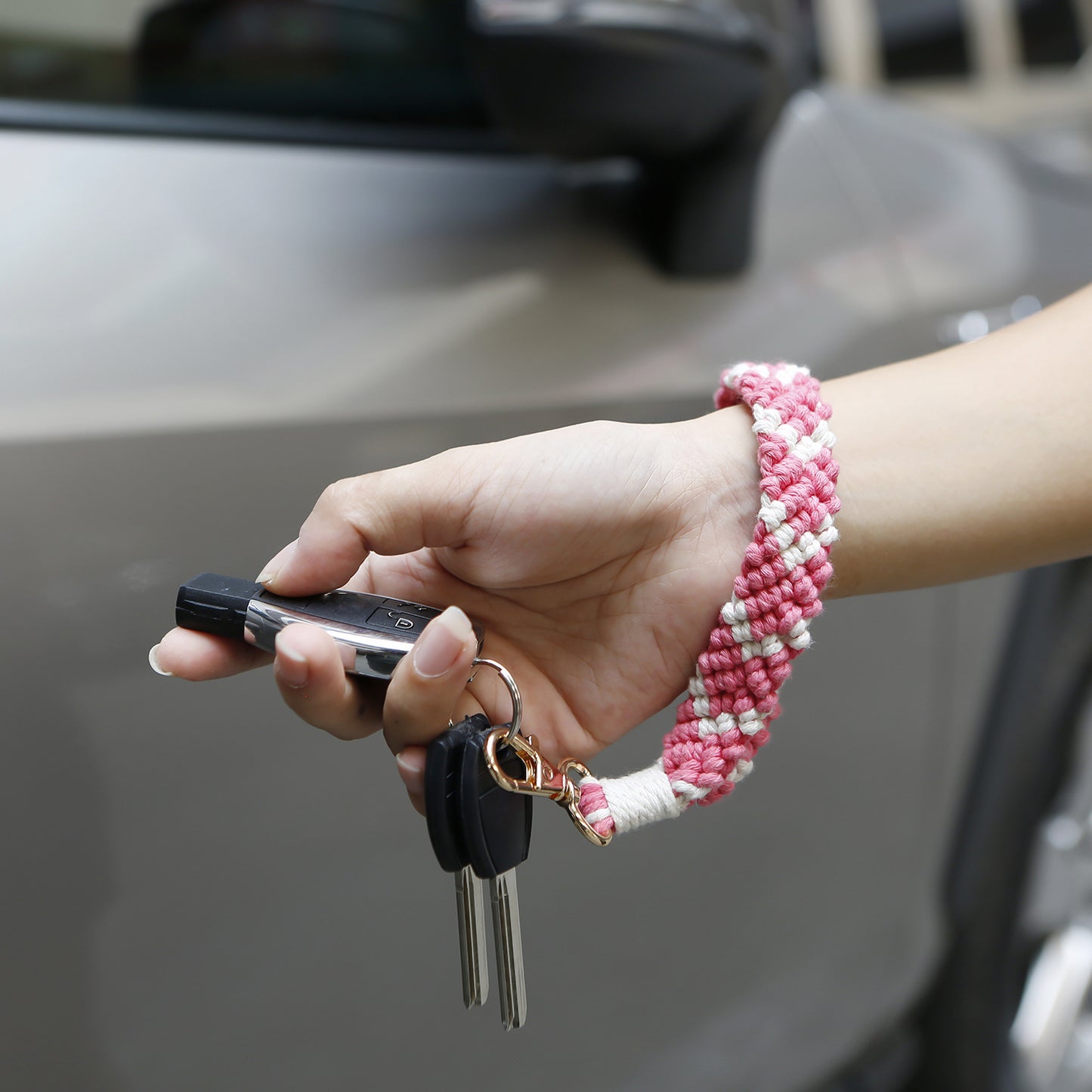 Hand-woven Key Ring