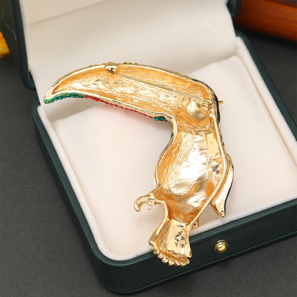 Toucan Brooch