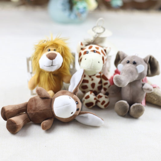 Plush Animal Keychain