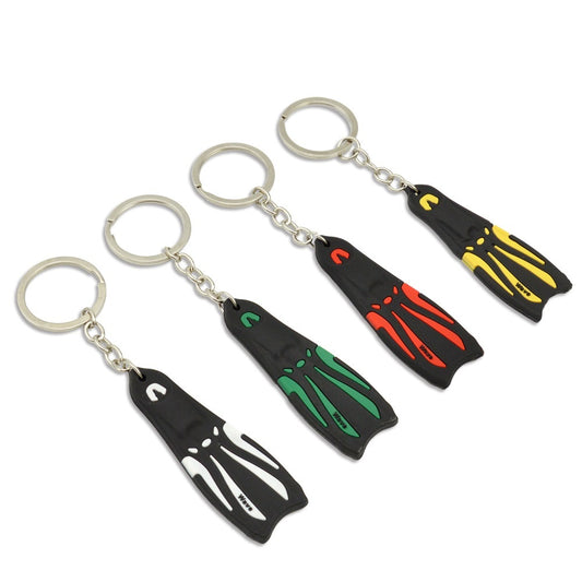 Diving Flippers Keychain