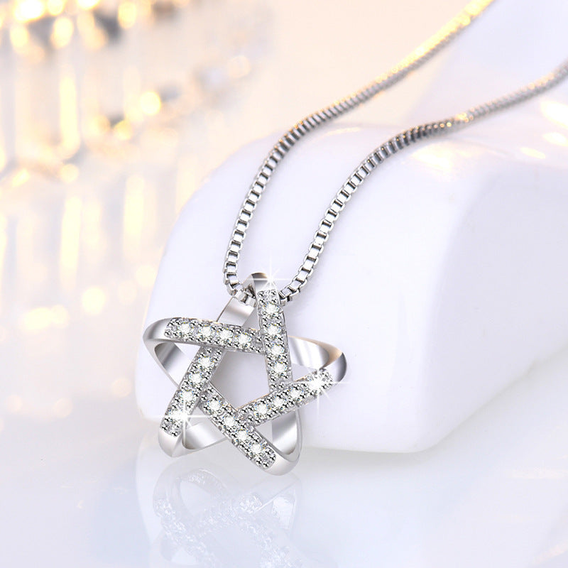 Star Rhinestone Necklace