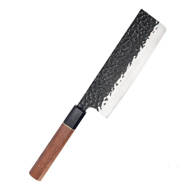 Forged Hammer Octagonal Handle Kitchen Knife