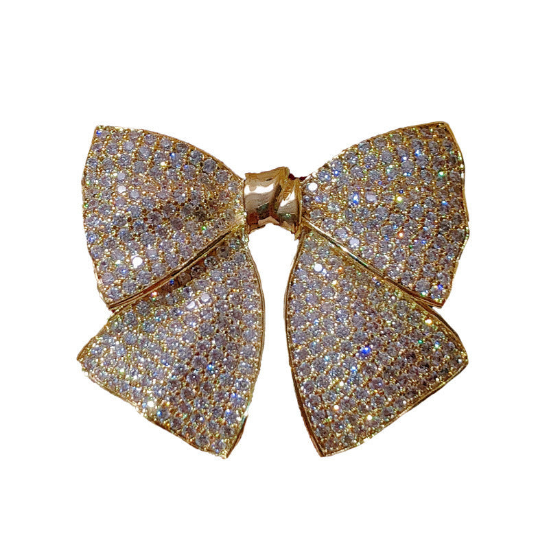 Elegant Bow Brooch