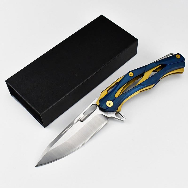 Color Titanium Folding Knife