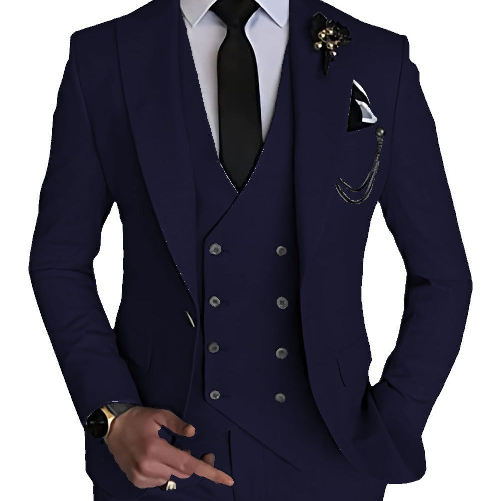 Business Casual Three-piece Suit