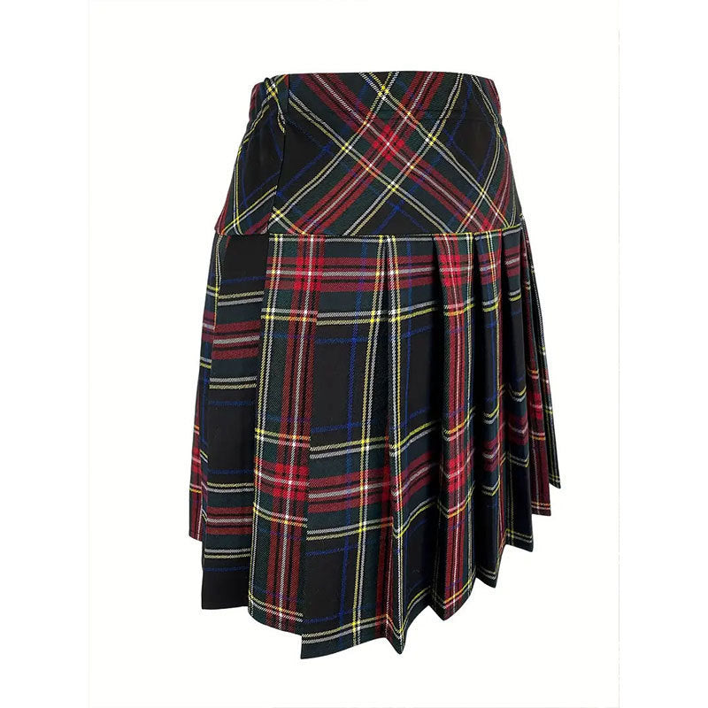 College Style Pleated Skirt