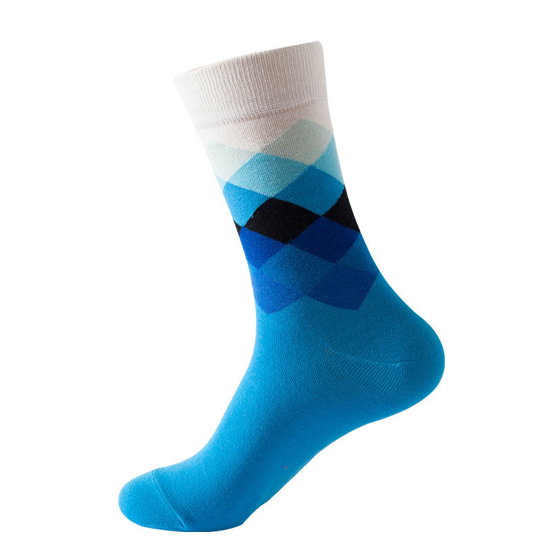 Mid Calf Fashion Trendy Socks