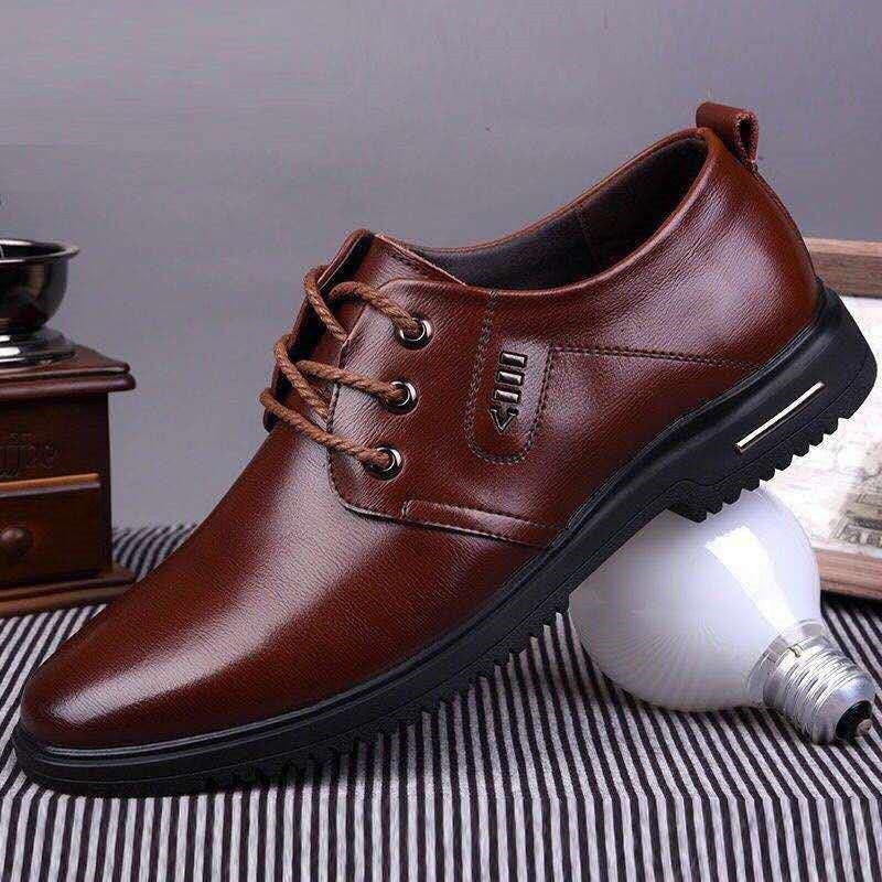 Men's Casual Leather Soft Sole Shoes