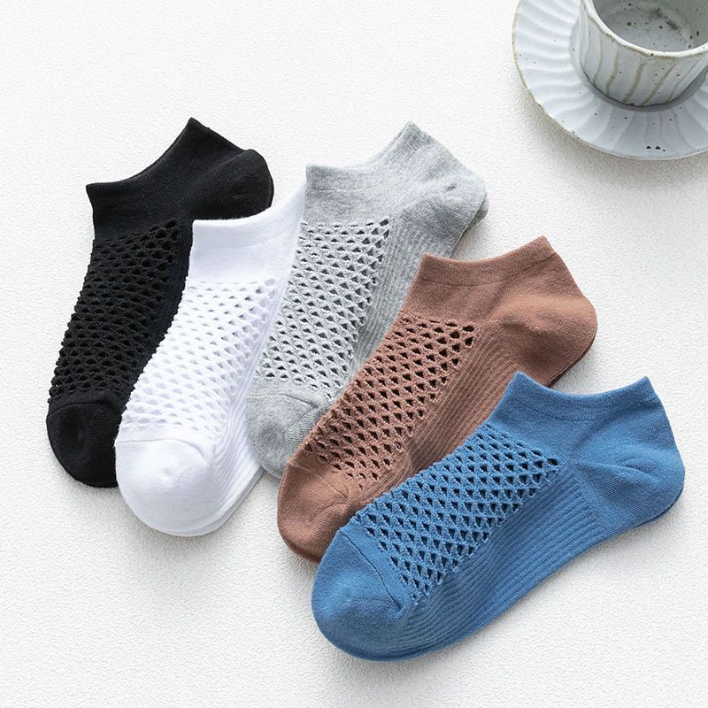 Mesh Sweat-absorbing Cotton Socks