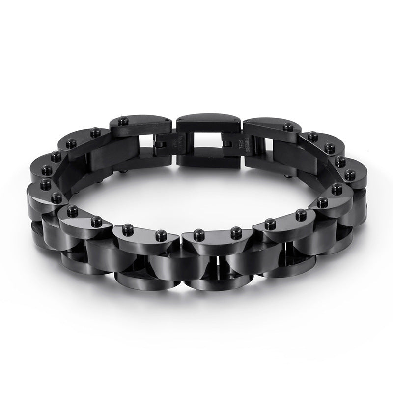 Bold Stainless Steel Bracelet