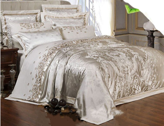 European Luxury High-end Linen And Cotton Bedding Set