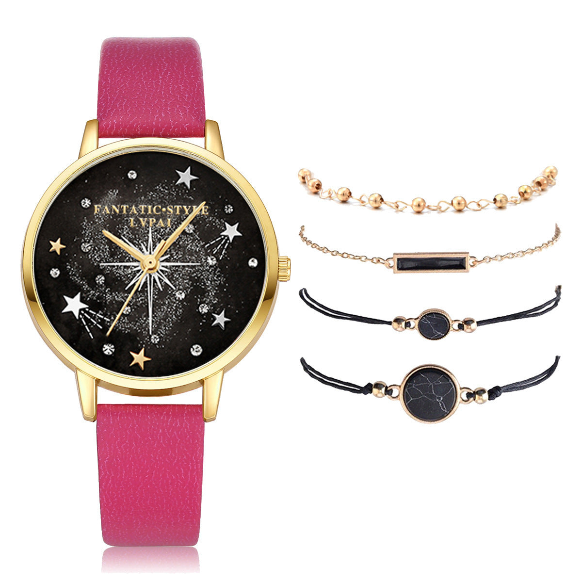 Starry Sky Watch Bracelet Combination Set