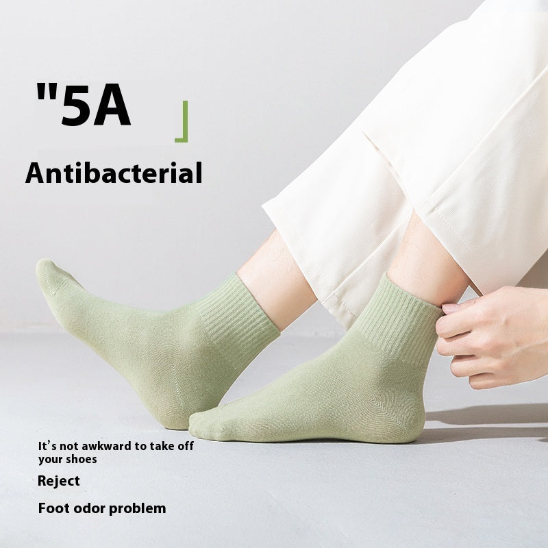 Antibacterial Breathable Cotton Socks