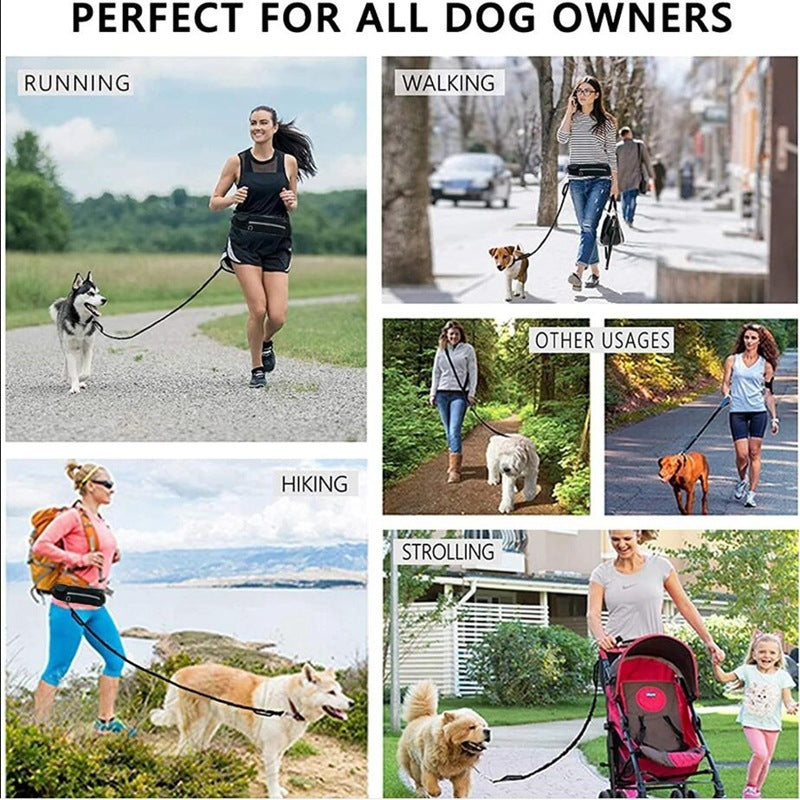 Hands Free Joggers Dog Leash