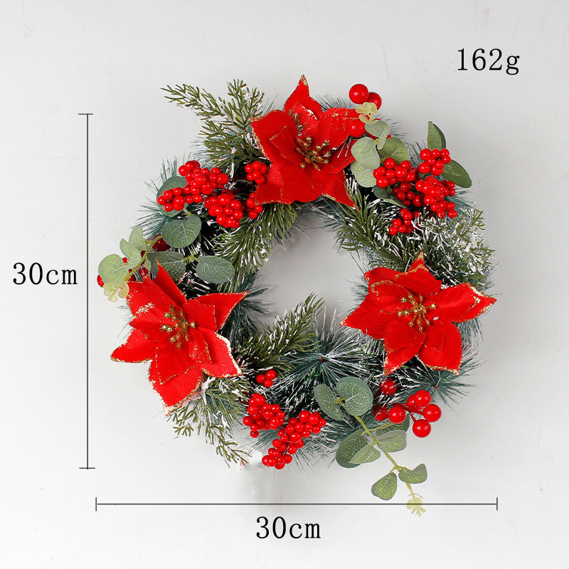 Christmas Simulation Pinecone Wreath