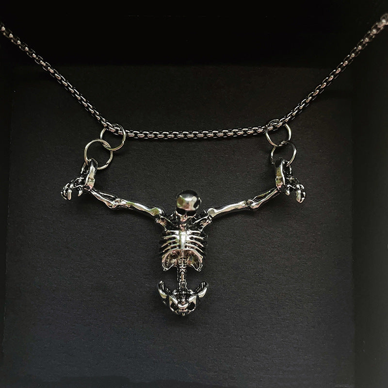 Skeleton Prisoner Necklace.