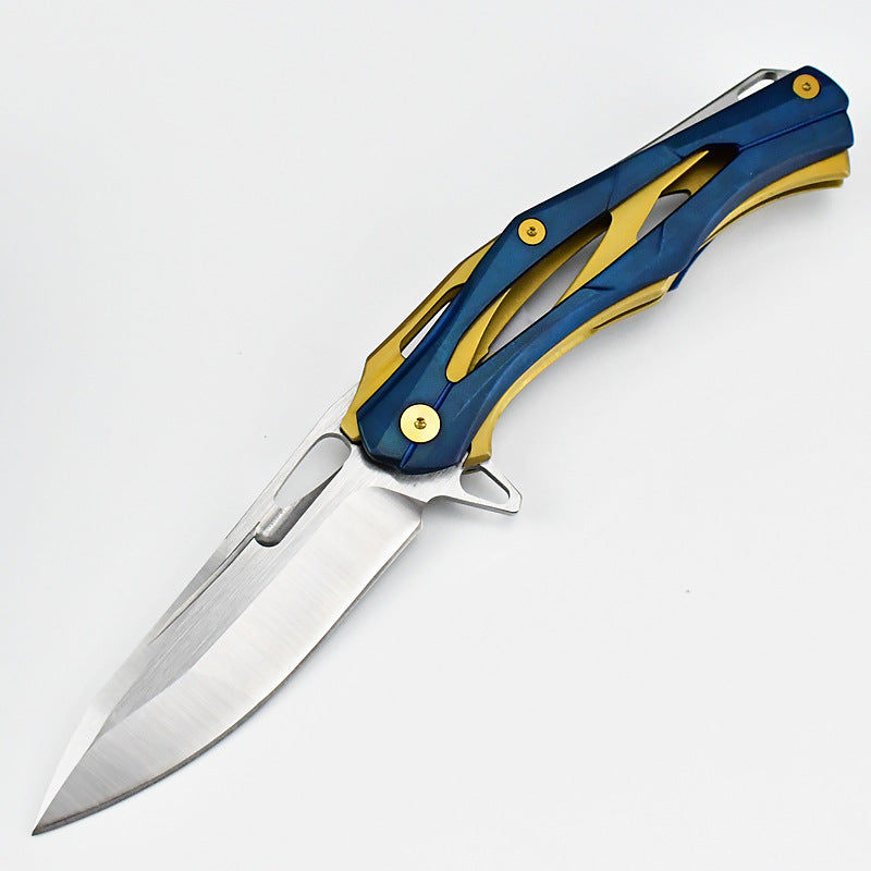 Color Titanium Folding Knife