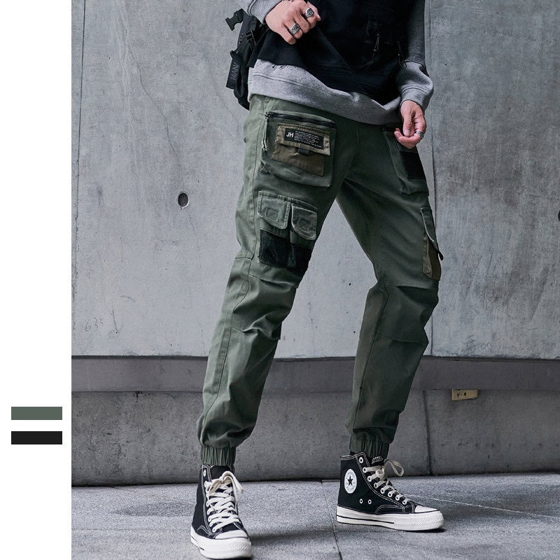 High Street Mechanical Style Trousers