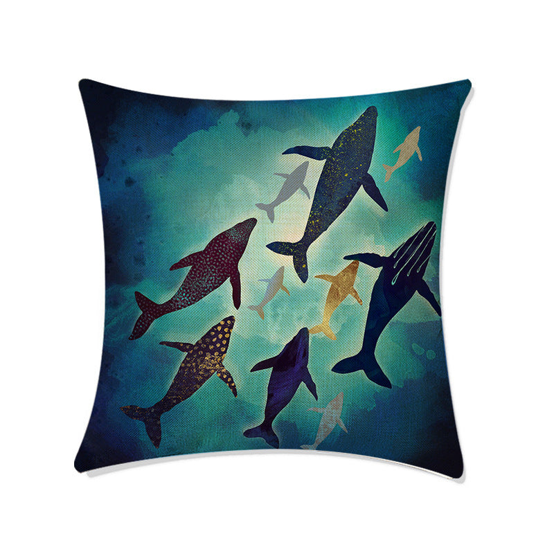 Deep Sea Sofa Pillow Cases