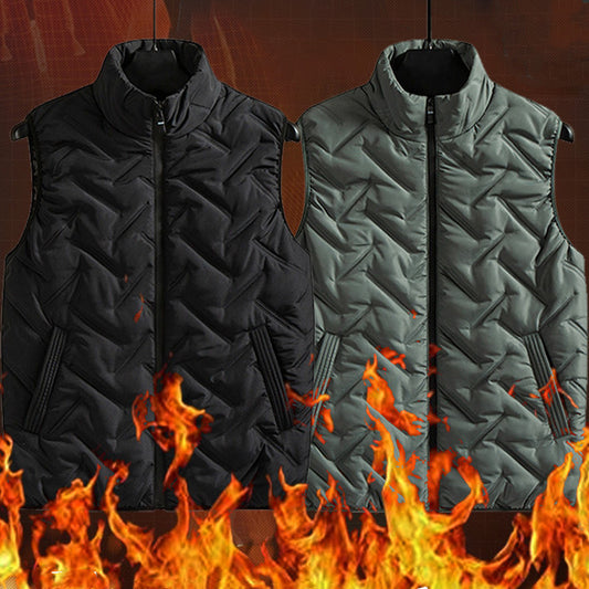 Down Cotton-padded Vest