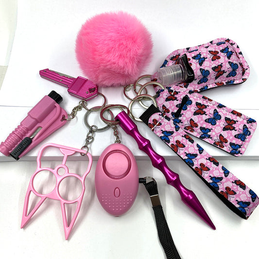 Personal Safety Self Defense Keychain Set