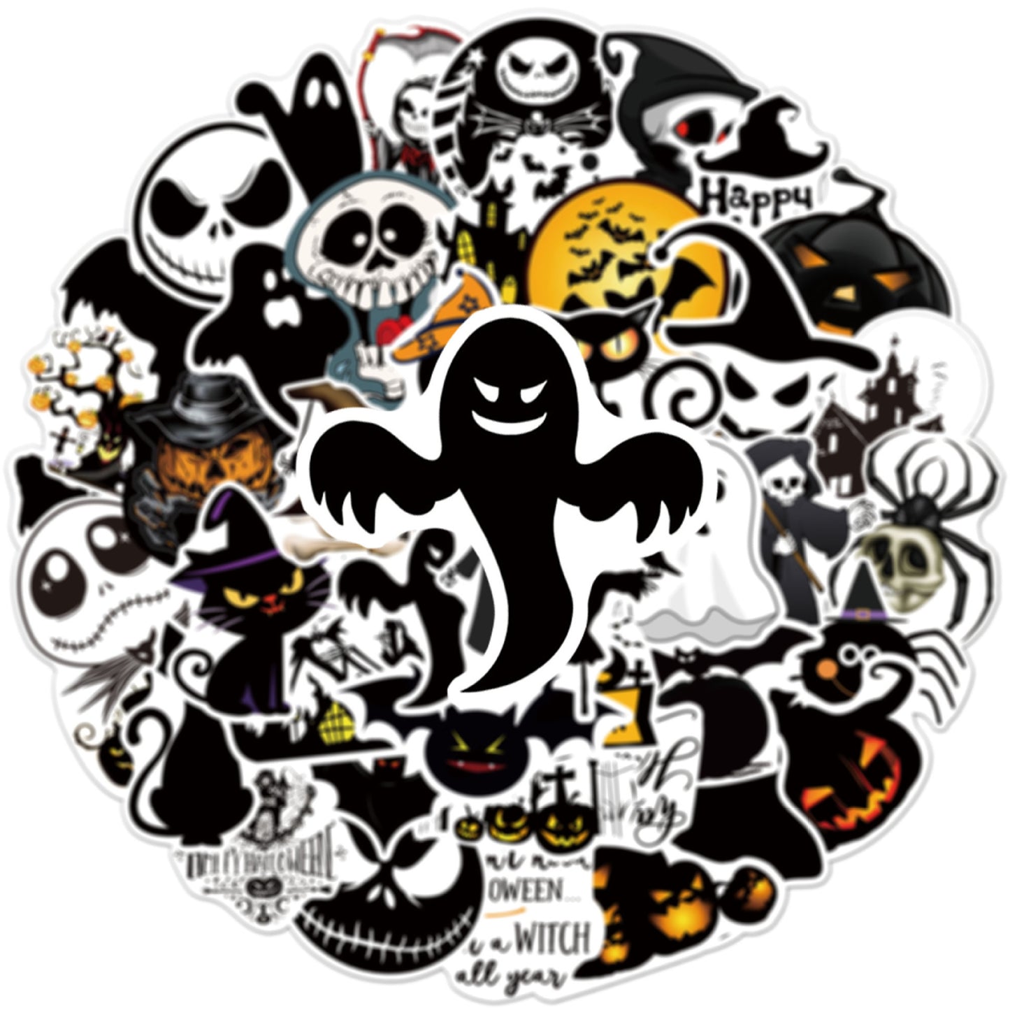 Waterproof Halloween Sticker Pack