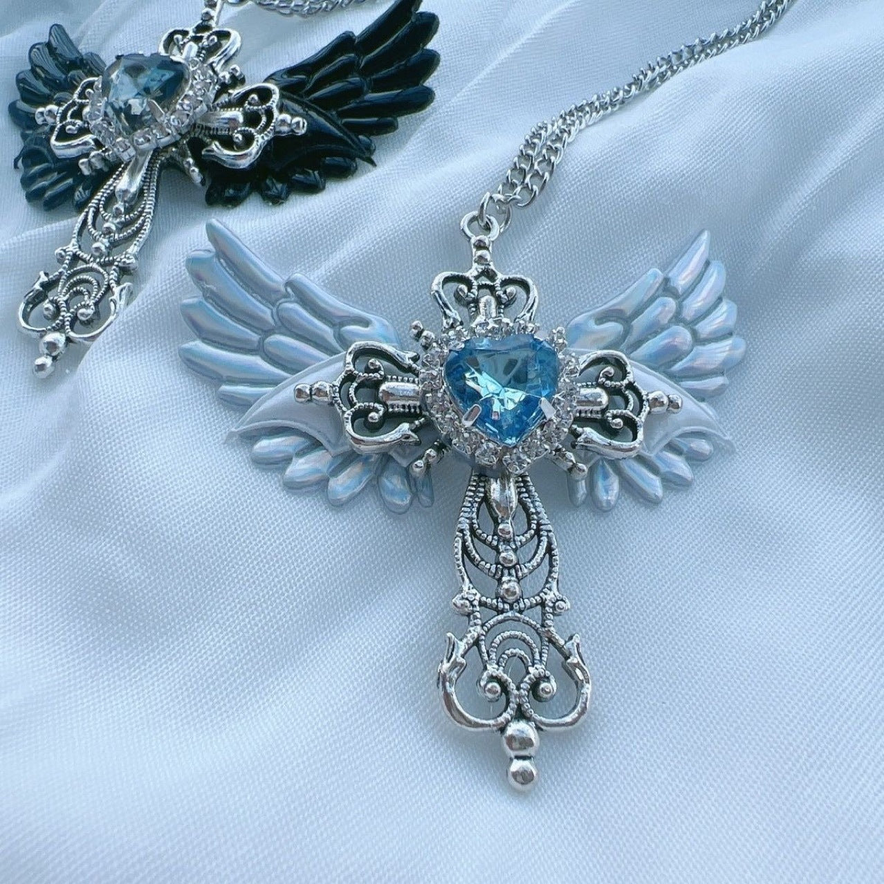 Angel Cross Necklace