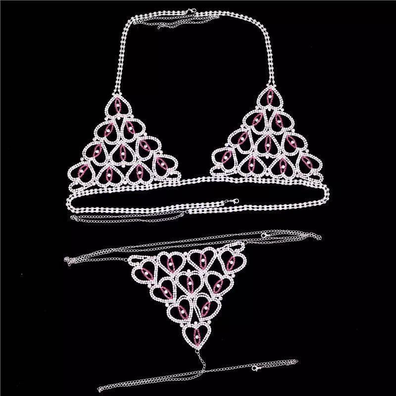 Luxury Rhinestone Body Chain