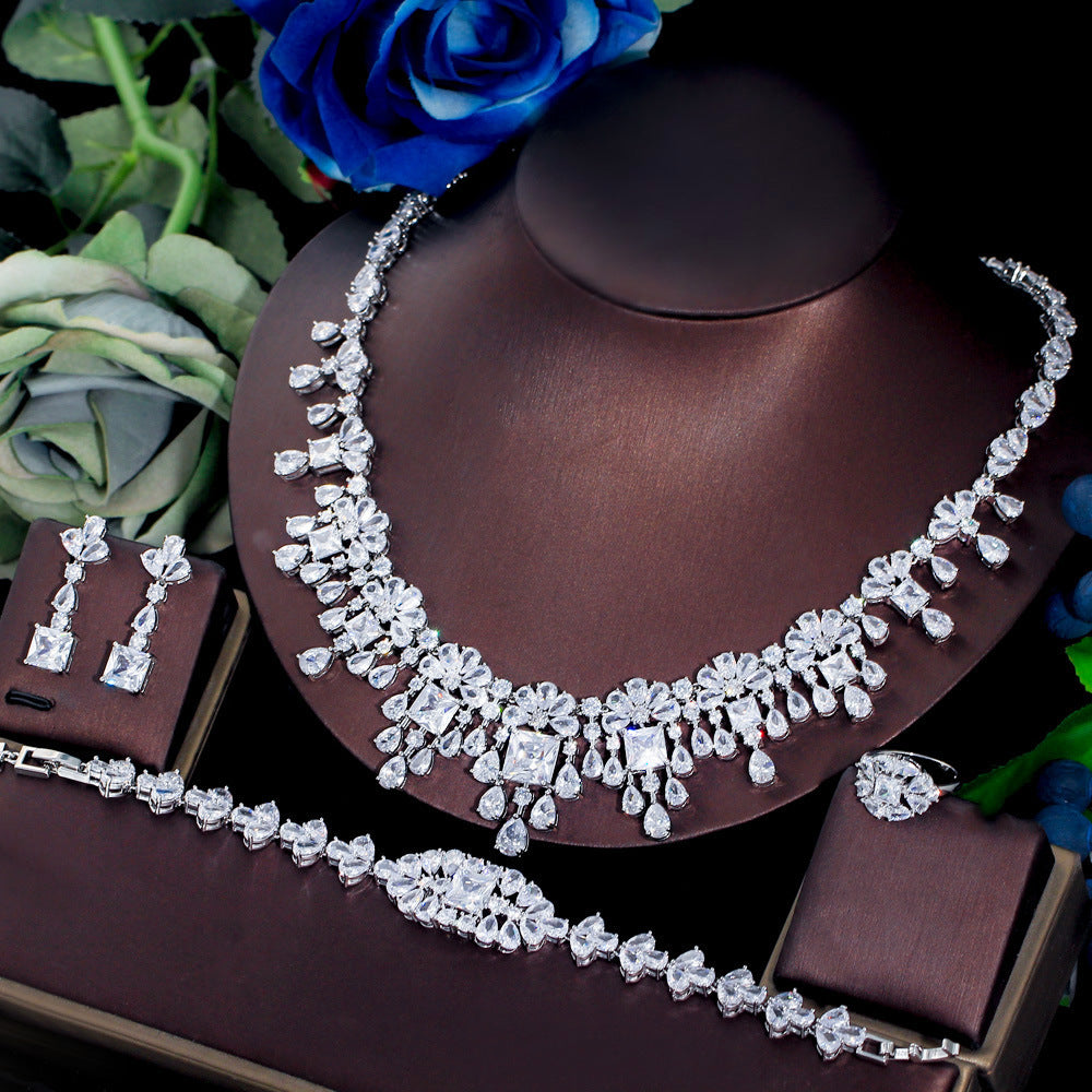 Zircon Necklace Set