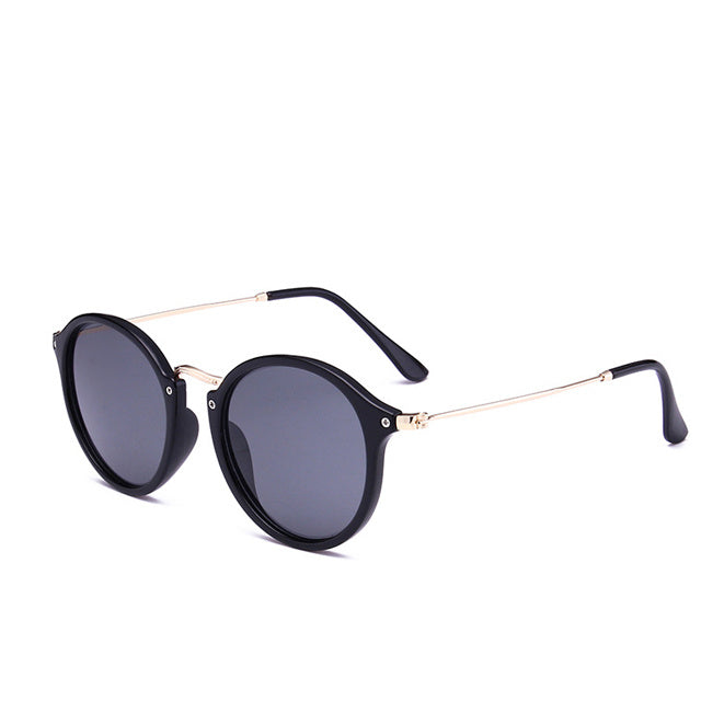 Metal Round Face Sunglasses