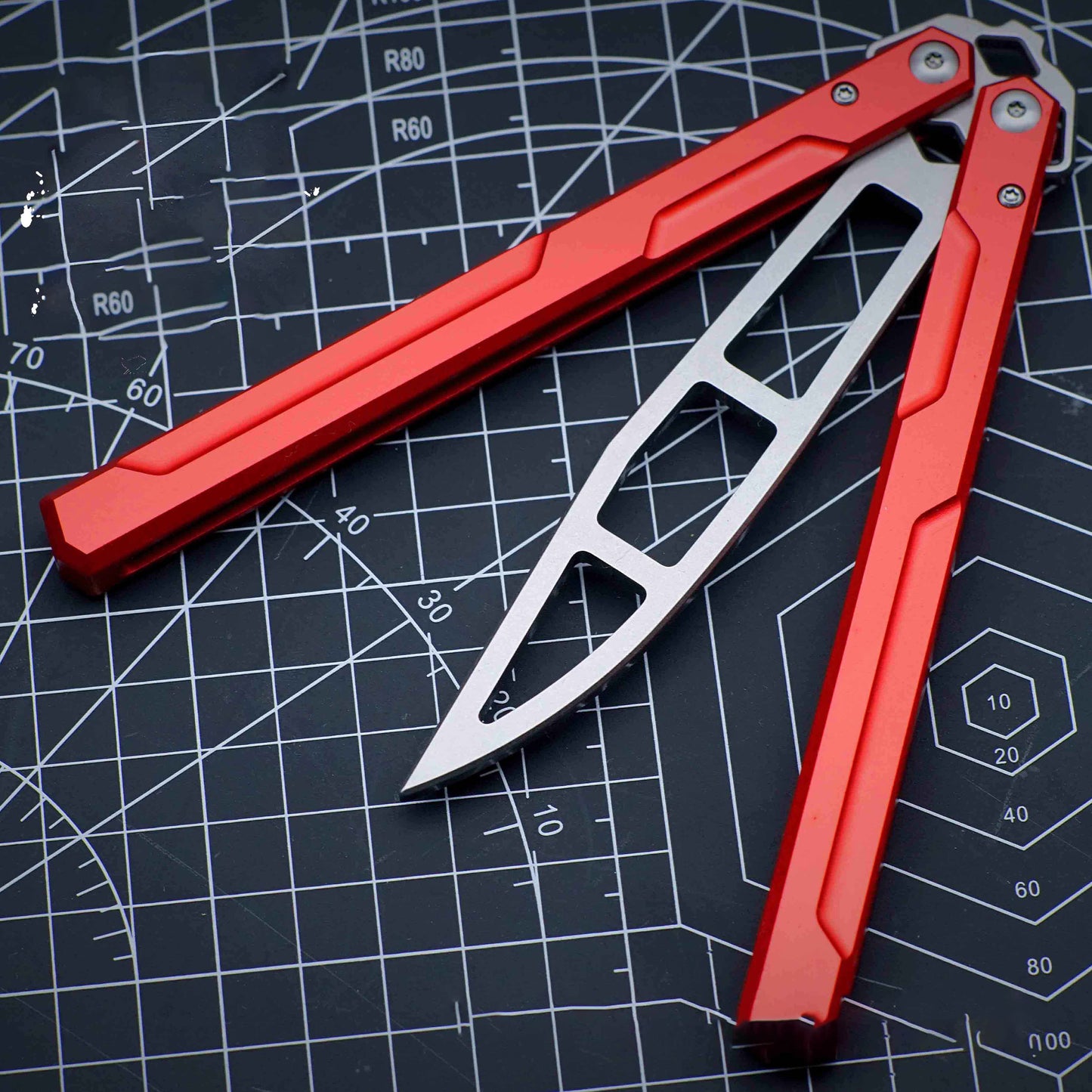 Fine Card Butterfly Knife