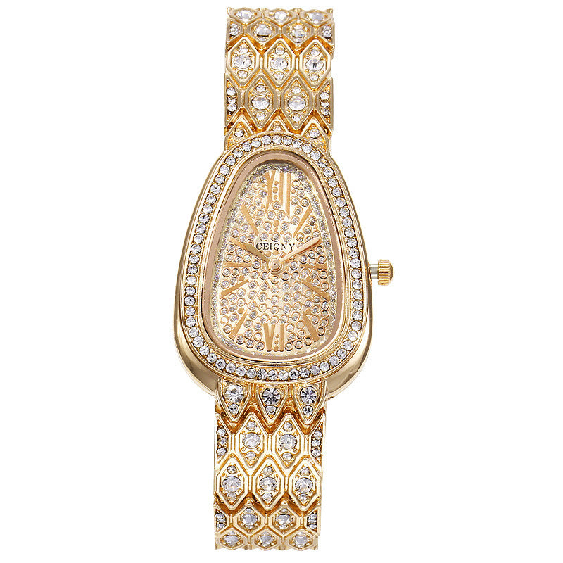 Flashy Diamond Bracelet Watch