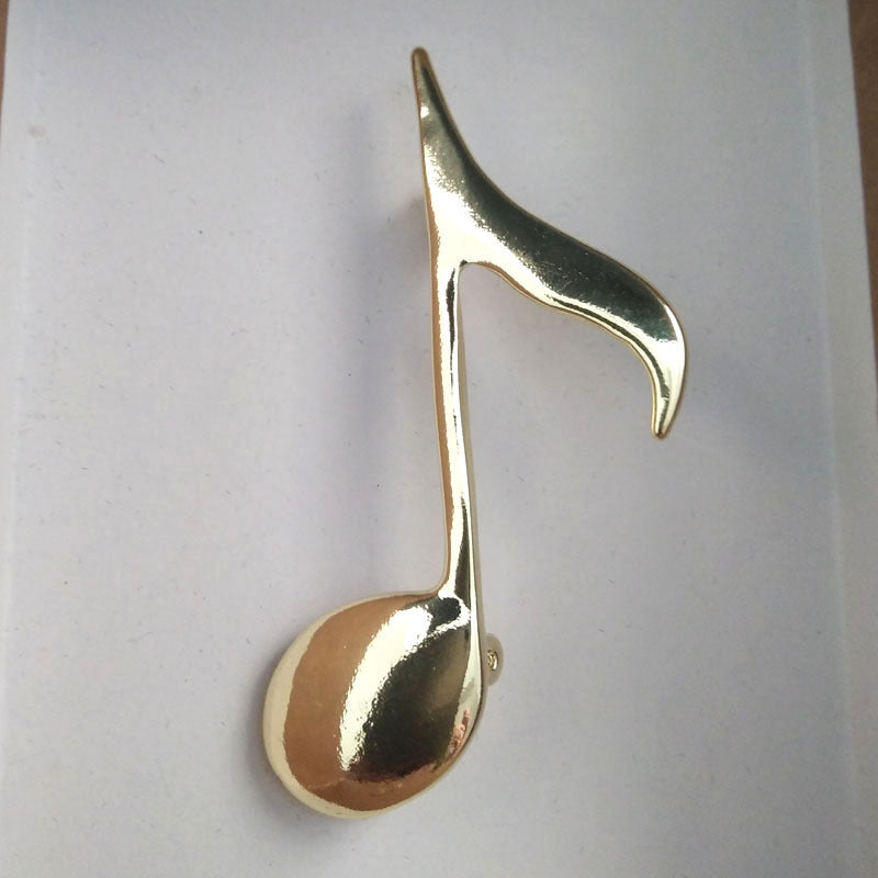 Musical Note Brooch