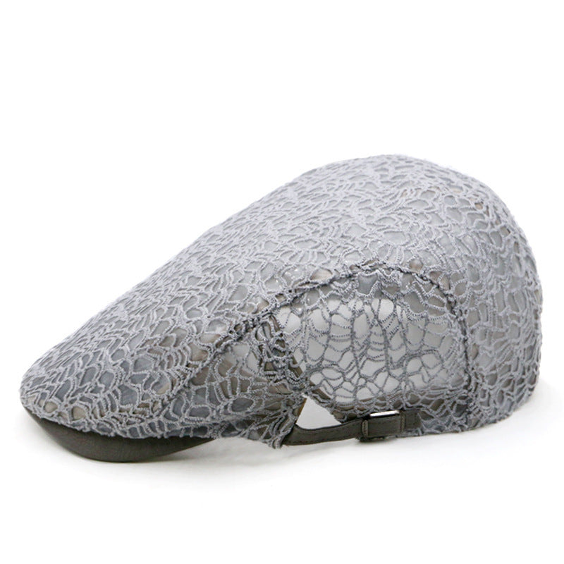 Lace Hard Gauze Beret