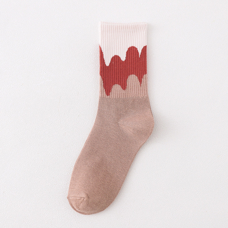 Fashionable Warm Mid-calf Socks