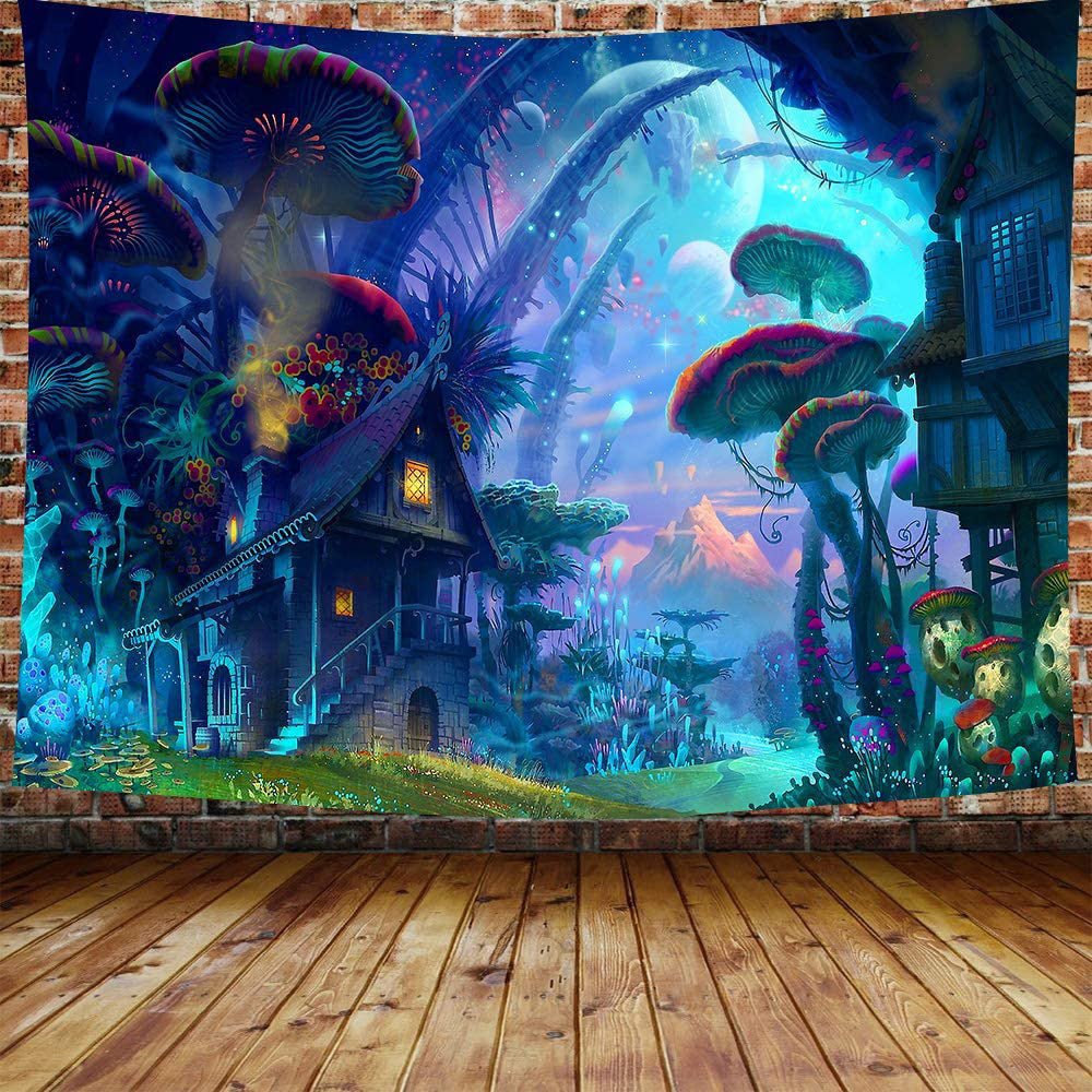 Forest wall tapestry