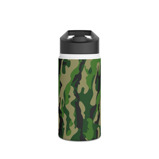 Camo. Stainless Steel Water Bottle