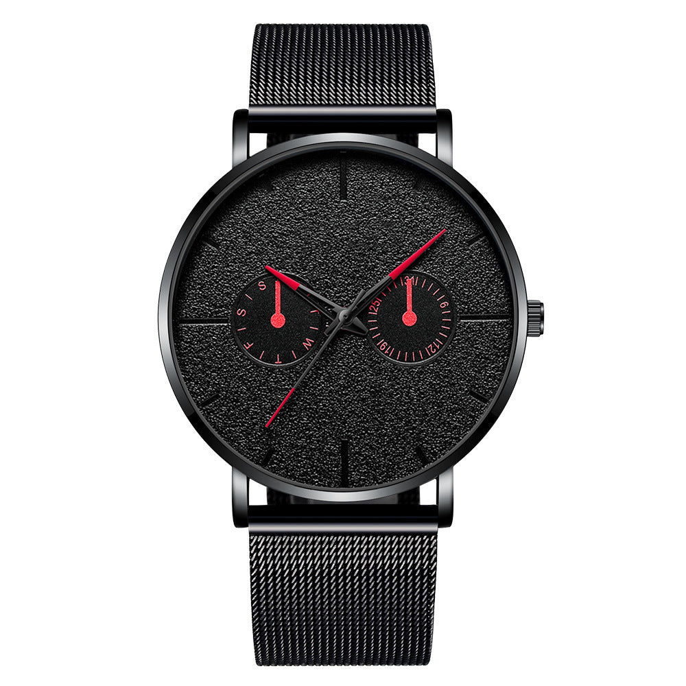 Sleek Men's Mesh Band Watch