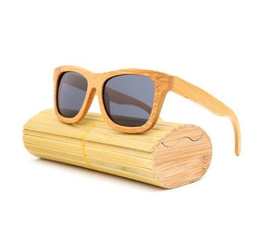 Multicolor Bamboo Sunglasses