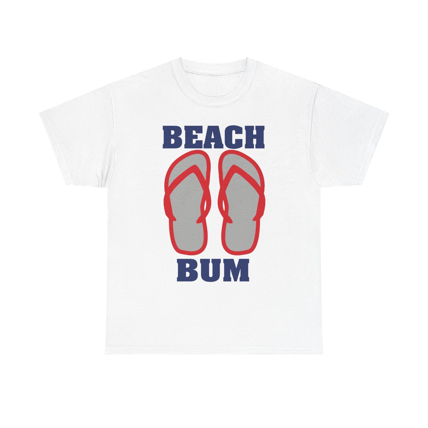 Beach Bum, Heavy Cotton T-Shirt