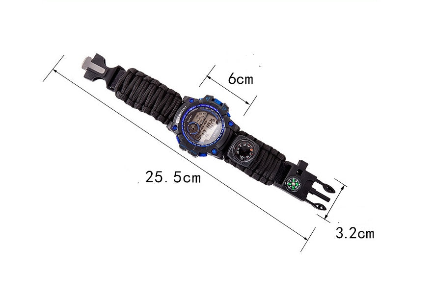 Camping Adventure Bracelet Watch