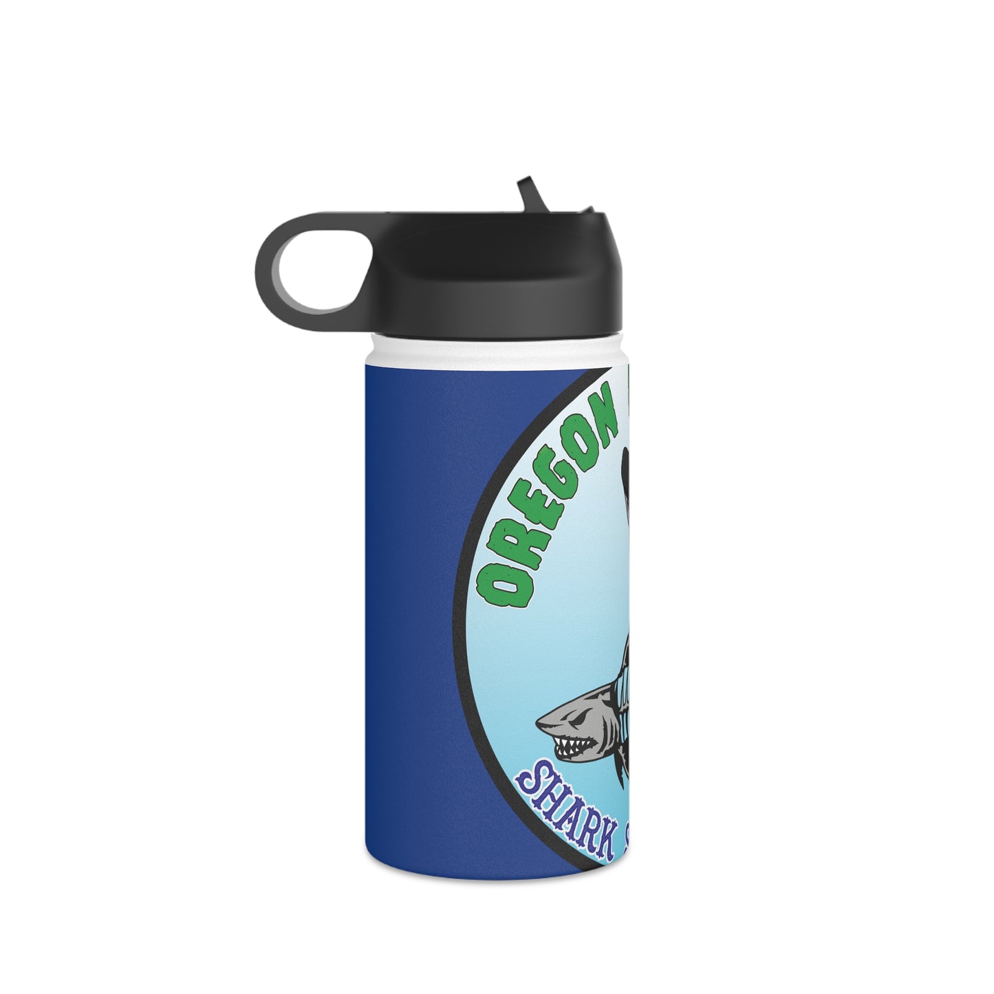 Oregon Mining Co. Shark Splash Dig. Stainless Steel Water Bottle