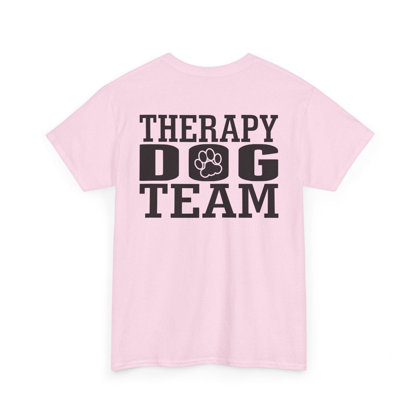 Therapy Dog Team. Heavy Cotton T-Shirt