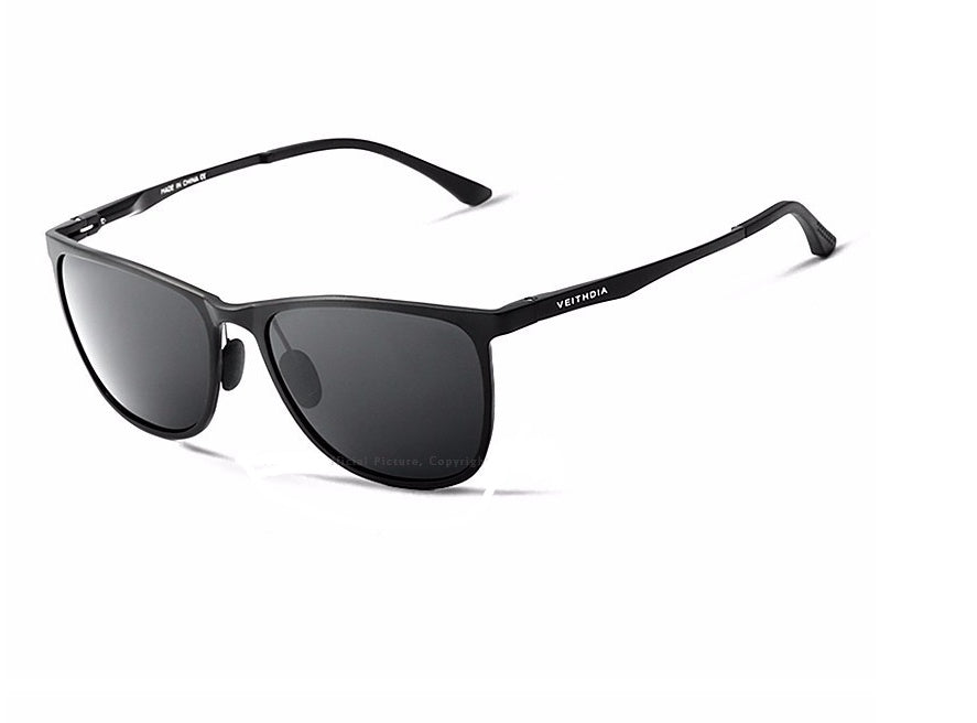 Lightweight full frame aluminum-magnesium sunglasses